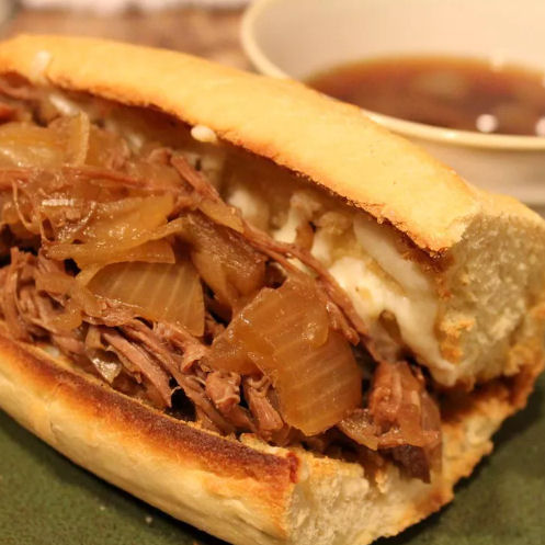 Slow Cooked French Dip - QuickieSubs.com